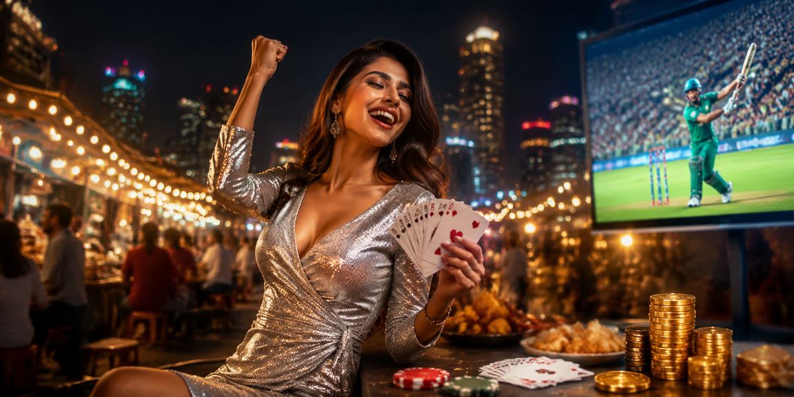 নারায়ণগঞ্জের রাতের বাজারে ক্রিকেট বেটিং উপভোগরত ব্যবহারকারী